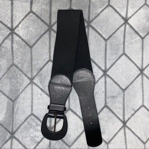 NWT: Thick Black Statement Belt